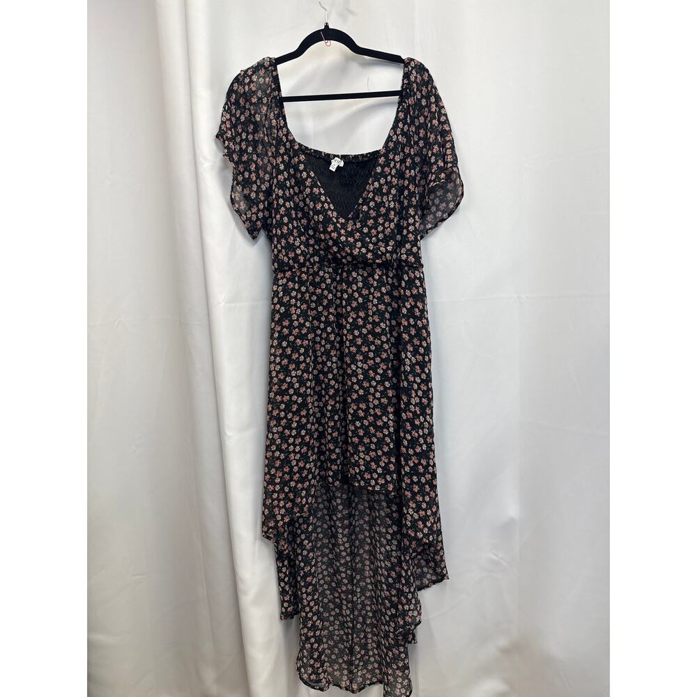 Floral dress size XL
Ptp-21
Length-36
